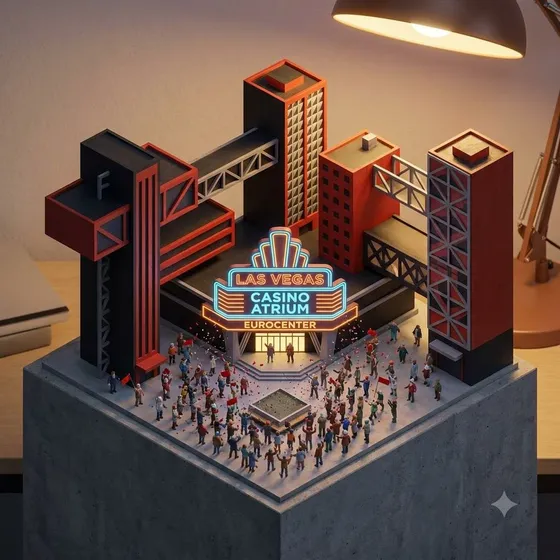 Добро пожаловать в Las Vegas Casino Atrium Eurocenter